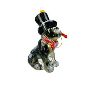 OK2 ornament – a unique glass ornament from The Ornament King's 2025 holiday collection.