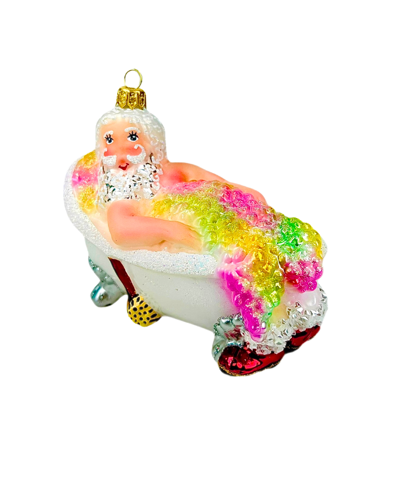 OKR1 ornament – an elegant glass ornament from The Ornament King's 2025 holiday collection