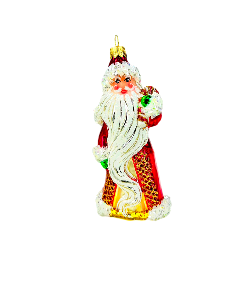 Handcrafted glass ornament from The Ornament King.